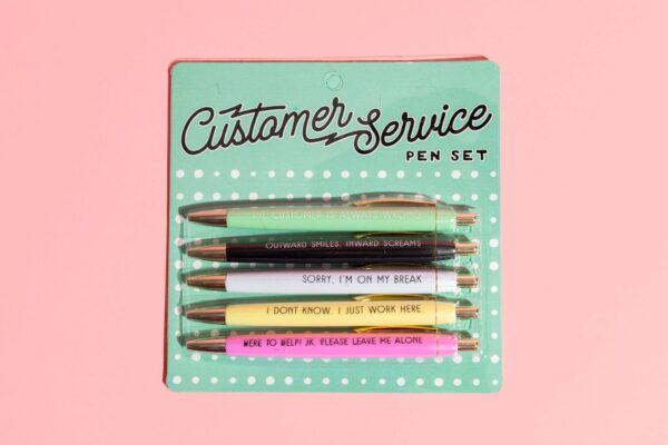 Customer Service Pen Set (stocking stuffer) - Image 2
