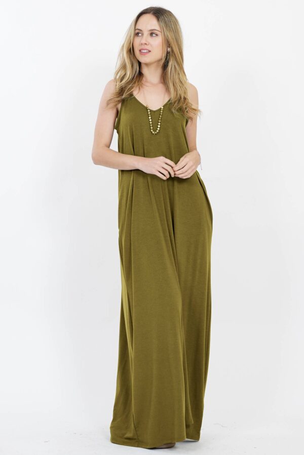Maxi Dress Adjust. Strap/pockets - Image 16