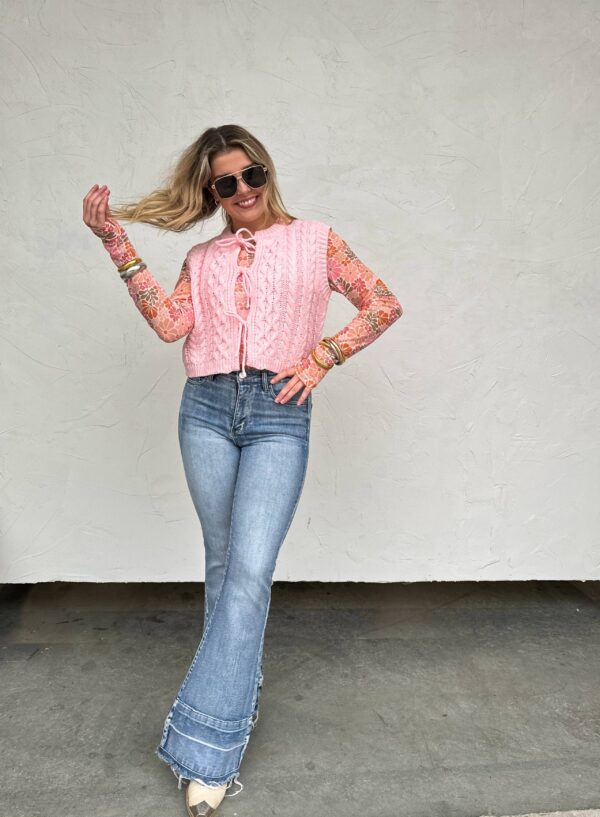 FLORAL MESH TOPS - Image 16