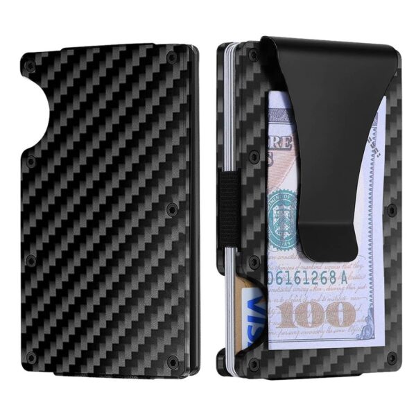 RFID Blocking Minimalist Scratch Resistant Slim Credit Card - Image 2