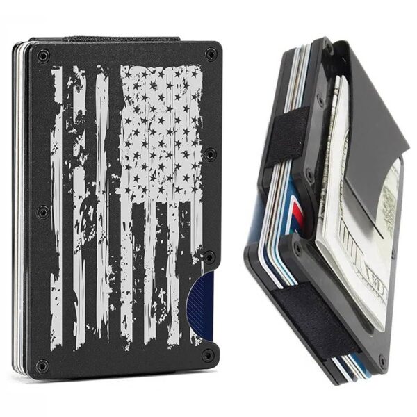 RFID Blocking Minimalist Scratch Resistant Slim Credit Card - Image 5