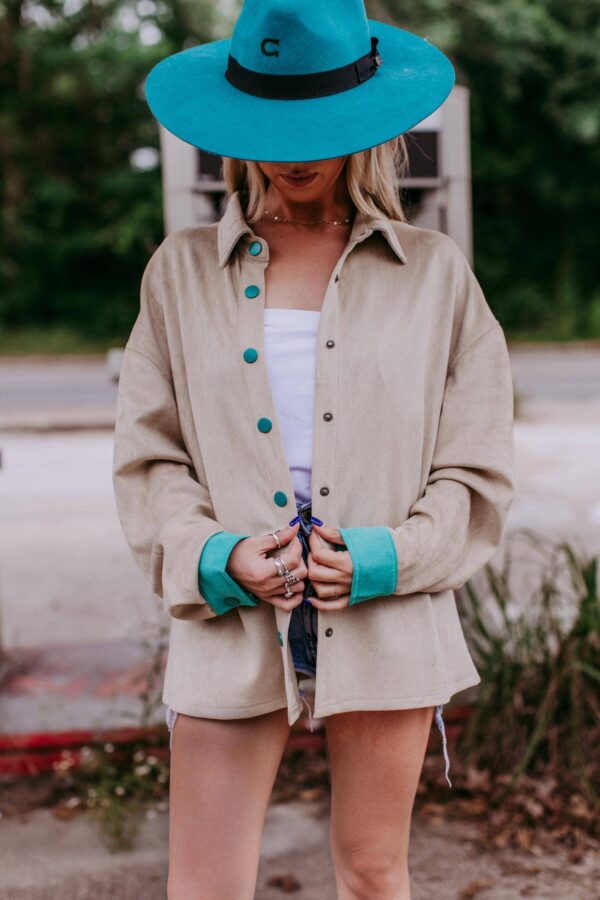 MK358 Sequins Rodeo Fringe Shirt - Image 2
