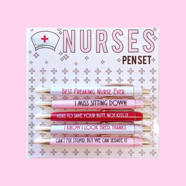 Nurses Pen Set (christmas gift, stocking stuffer - Image 2